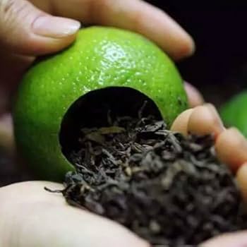 Amazon.co.jp: 陳皮茶 プーアール茶【青柑 陳皮 プーアル茶 】10個